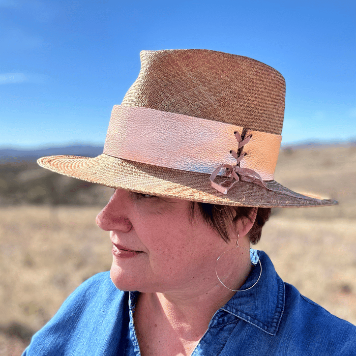Rose Gold Daily Fedora