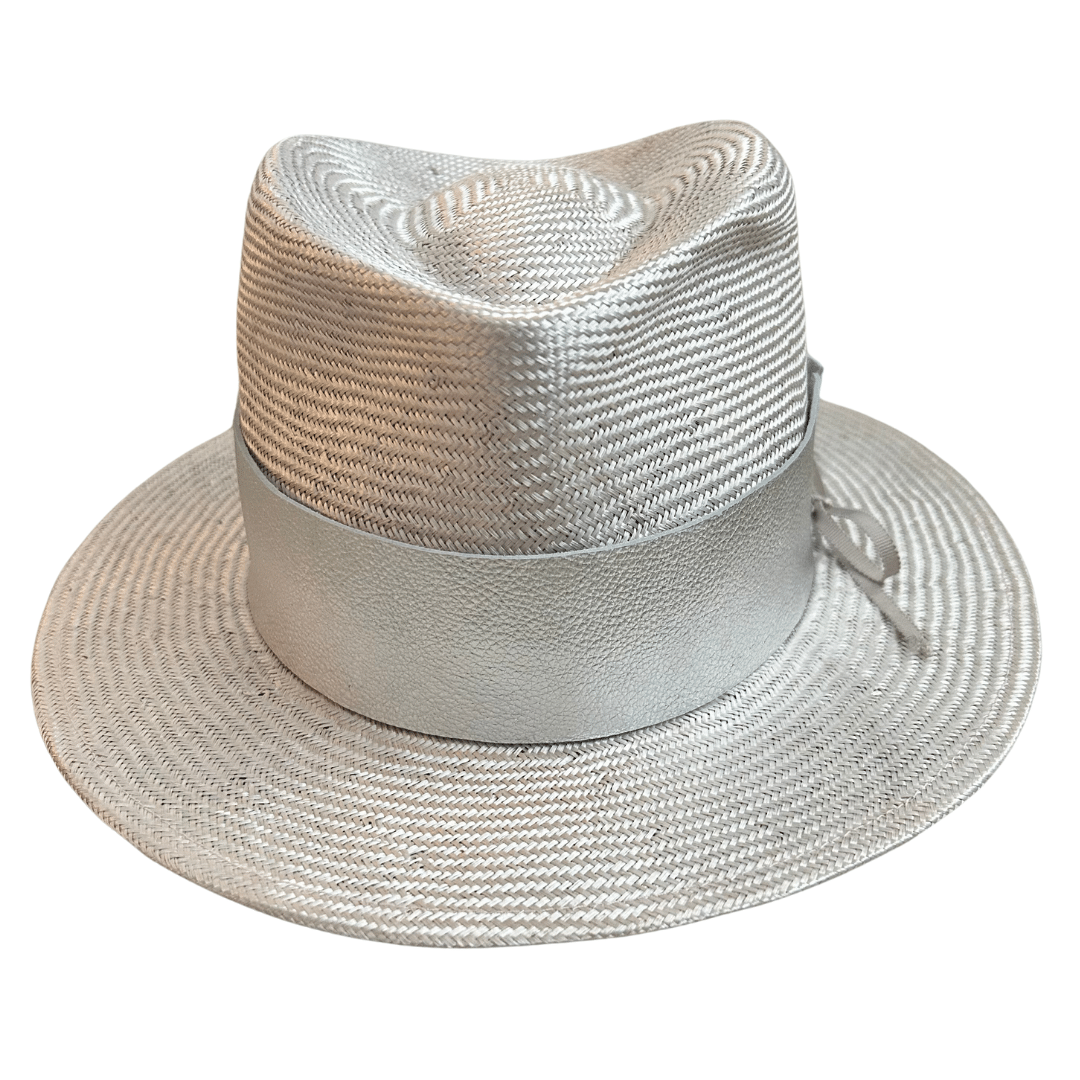 Silver Moonstone City Fedora