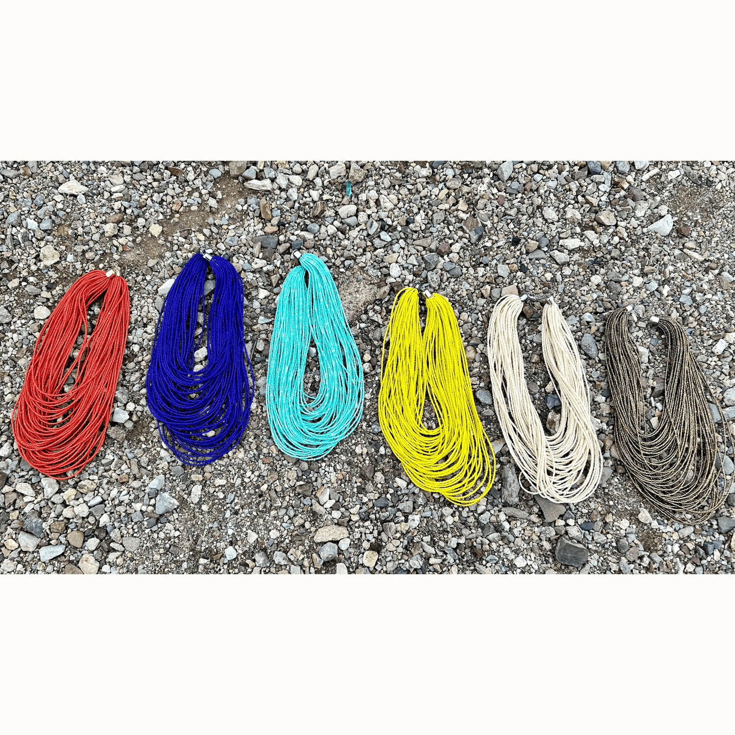 Here I Am Statement Necklace  - Yellow