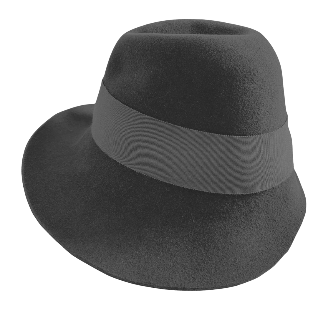 City Cloche - Charcoal