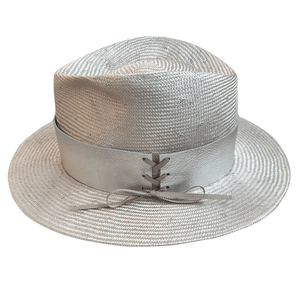 Silver Moonstone City Fedora