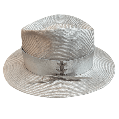 Silver Moonstone City Fedora