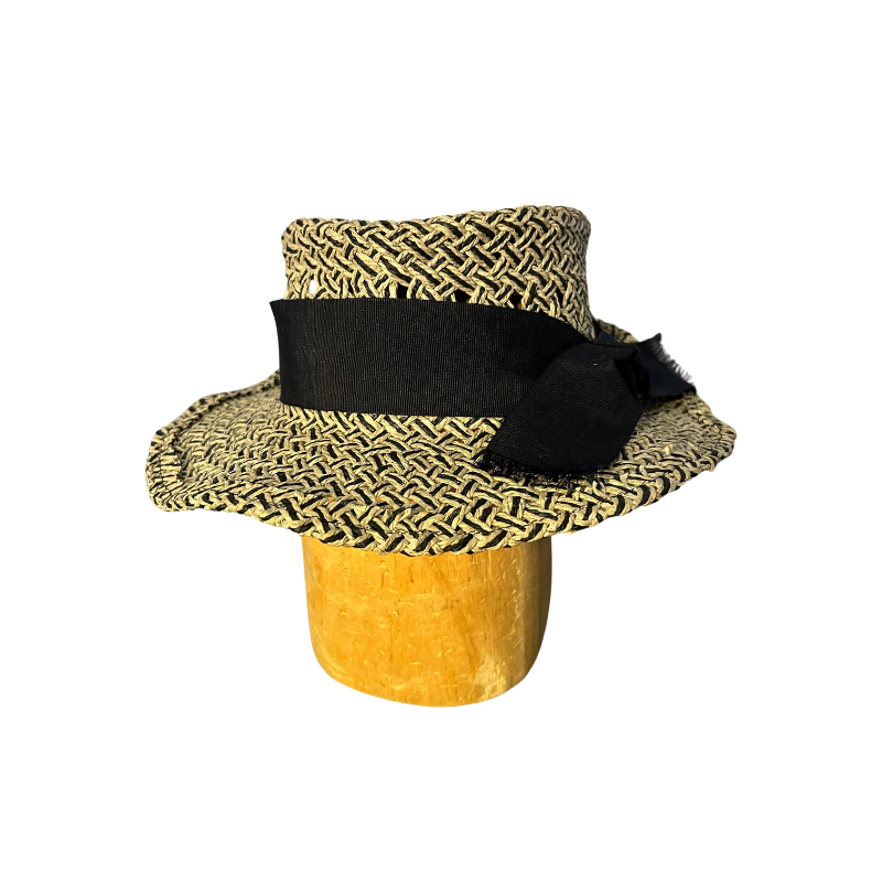 The Brunch Hat - Custom with 10 straws to choose from. Only one of each available.