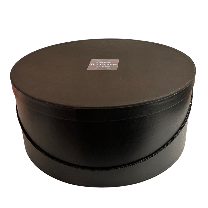 The Vaughn Hat Custom Experience with keepsake logo hatbox