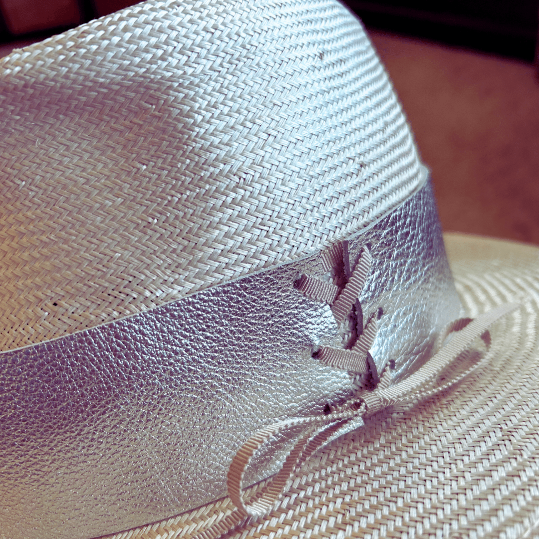 Silver Moonstone City Fedora