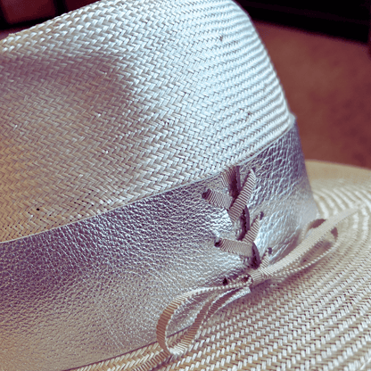 Silver Moonstone City Fedora